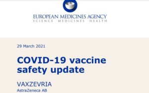 Scopri di più sull'articolo Vaccino Vaxzevria (precedentemente denominato COVID-19 Vaccine AstraZeneca). Aggiornamento raccomandazioni
